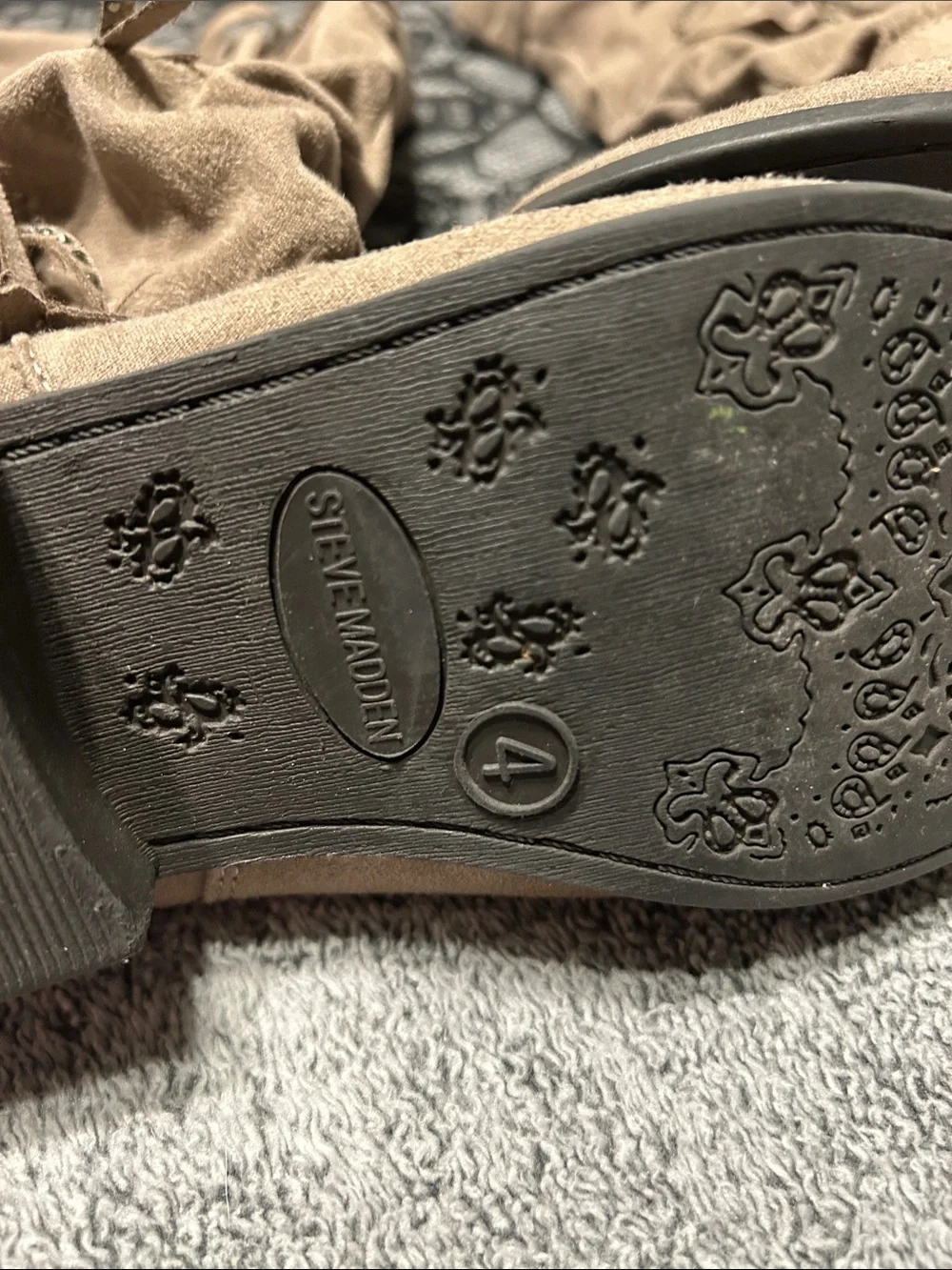 Steve Madden Beige Boots